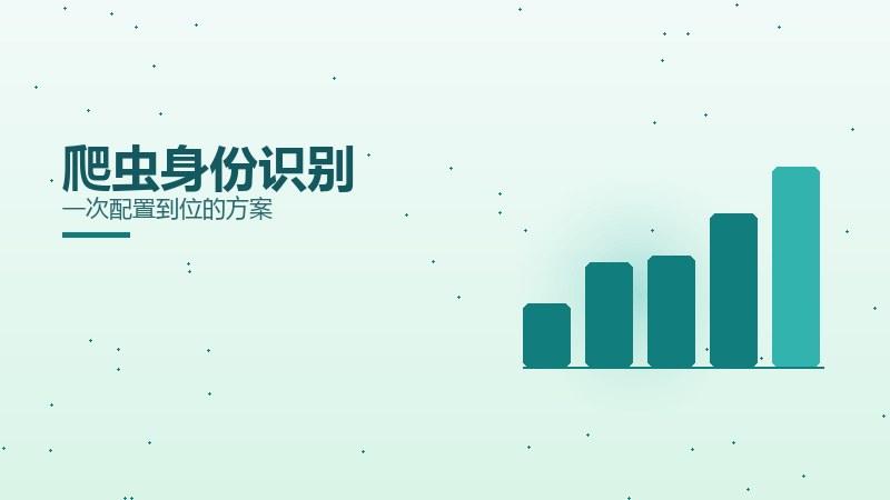 新解浅谈，爬虫身份识别一次配置到位的方案