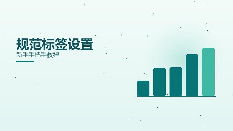 提升随笔：规范标签设置新手手把手教程
