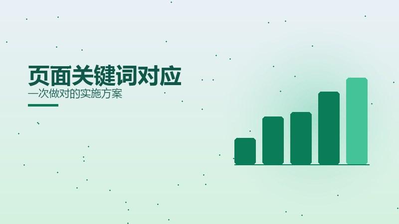 页面关键词对应