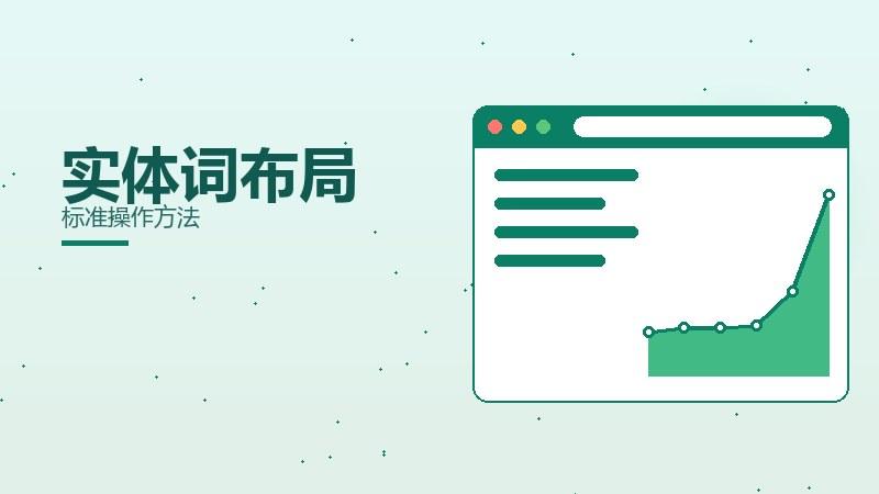 诀窍全解，实体词布局标准操作方法