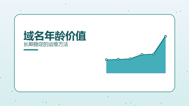 域名年龄价值