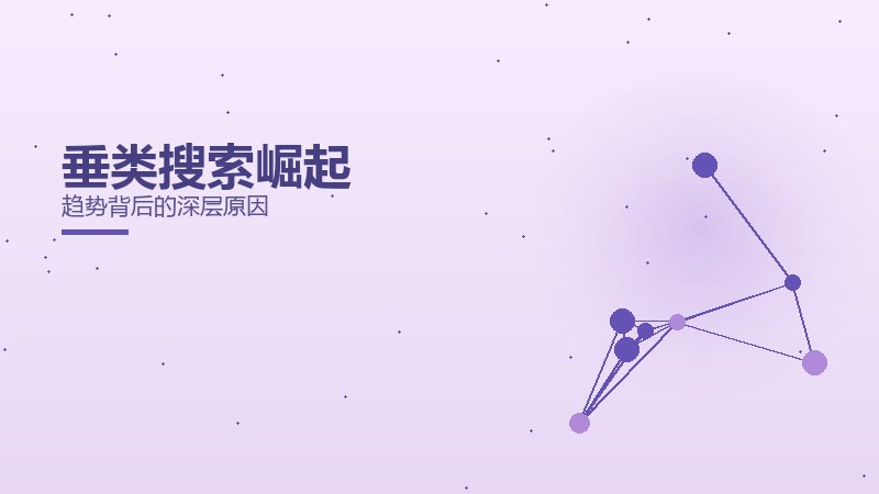 垂类搜索崛起