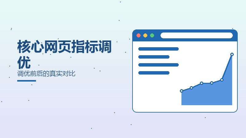 核心网页指标调优