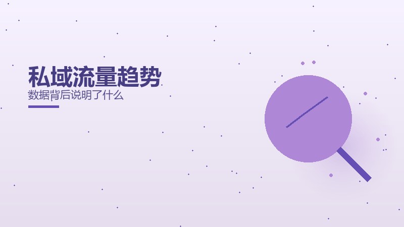 私域流量趋势